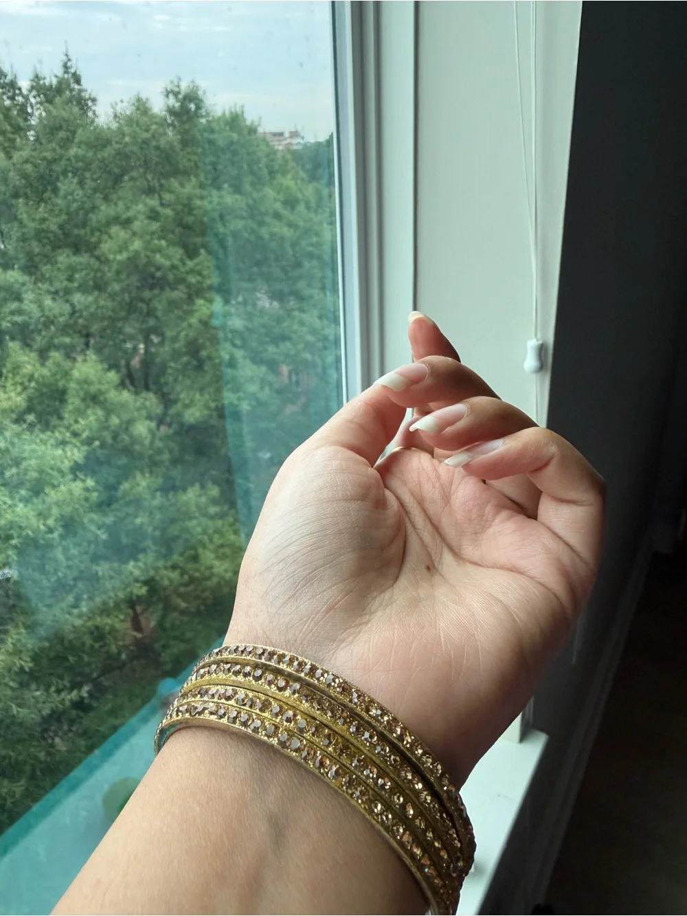 Elegant Gold and Silver Multi-Bangles
